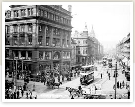 Belfast city centre c. 1912.