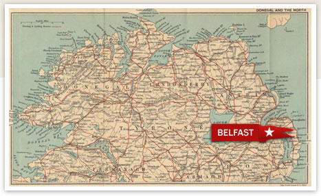 Belfast Period Map